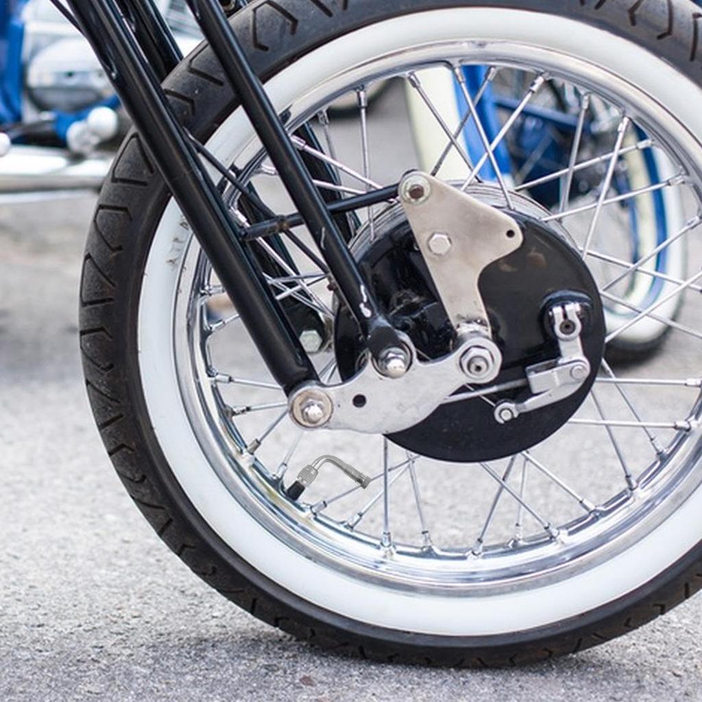 Motorcycle Air Valve, Tire Valve Extension Adapter, 90° Extension, L-Type, Air Valve, For Moped