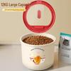 Moisture-Proof Cat & Dog Food Storage Bucket - Food-Grade, Sealed Container for Grain, Rice & Pet Food.
