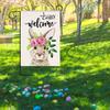 Easter Garden Flags Linen Vertical Garden Flag Cute Garden Flag Decorative Spring Yard Flag Outdoor Yard Patio Lawn Decor