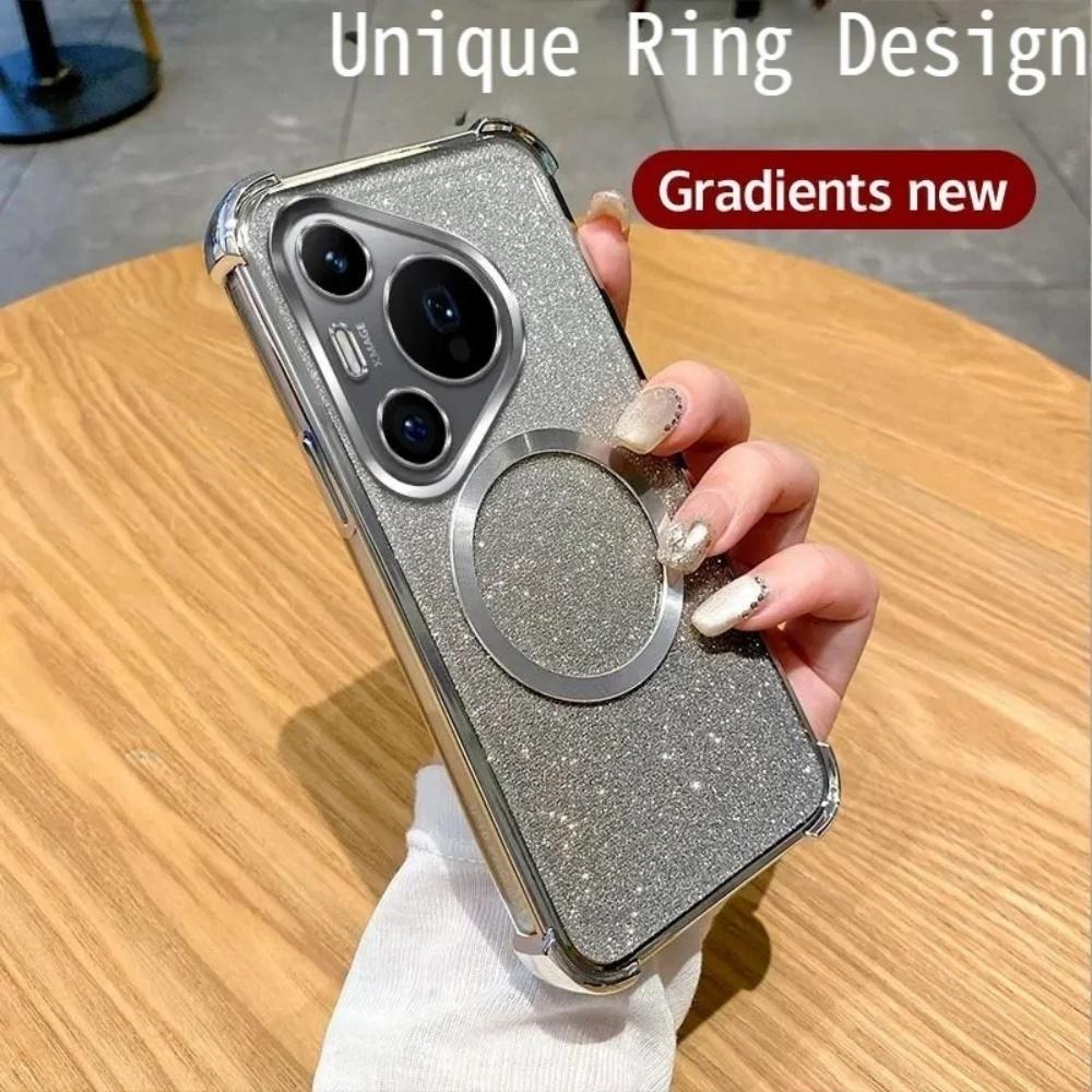 Противоударный прозрачный чехол для телефона для iPhone 17 16 17 Air 15 14 13 12 11 Pro Max 16 Plus 16E блестящая мягкая обложка