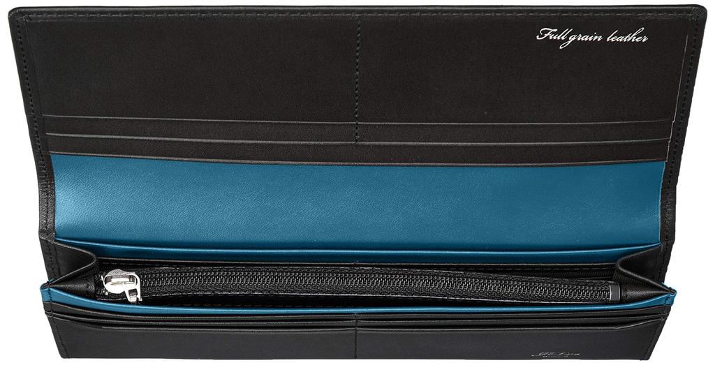 Helena Lawrence Sasamachi Long Black Wallet,