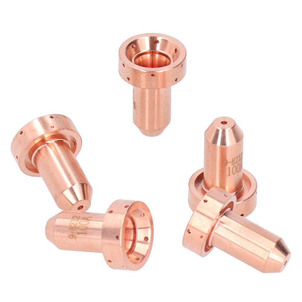 5pcs 9-8212 Plasma Cutter Nozzle Copper Plasma Cutter Kit For Thermal Dynamics