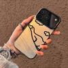 Милый Мультяшный Утенок Чехол для Телефона Для iPhone 17 16 15 14 13 12 11 Pro Max Air Матовый Лазерный Аврора Ударопрочный Funda