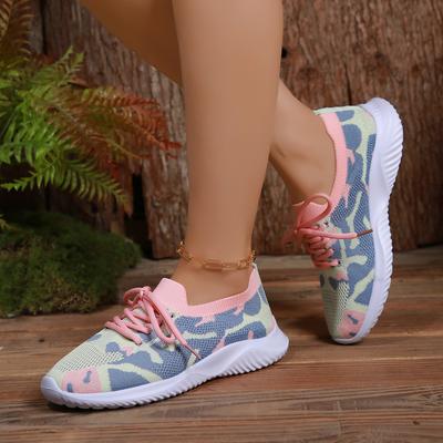 Модные женские кроссовки Дышащая сетка Удобные лоферы Весна и осень Повседневные кроссовки Модная дизайнерская обувь для женщин