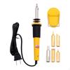 Soldering Iron Pen with 6 Tips Portable Multipurpose Electronic Fast Heating 110V 40W for Embossing