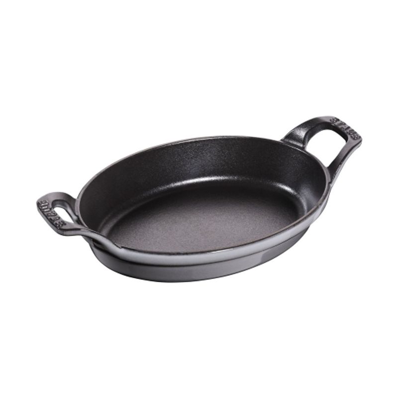 Staub Specialty Cast Iron Oven Pan 21cm (Black)