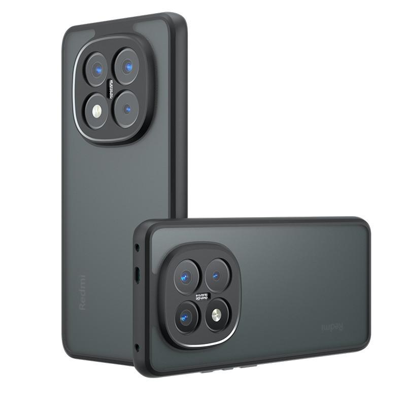 Для Xiaomi Redmi Note 14 Pro Plus Чехол Redmi Note 14 Pro Чехол Мягкий TPU Рамка PC Матовый Бампер Чехлы для Телефона Redmi Note 14 5G Funda