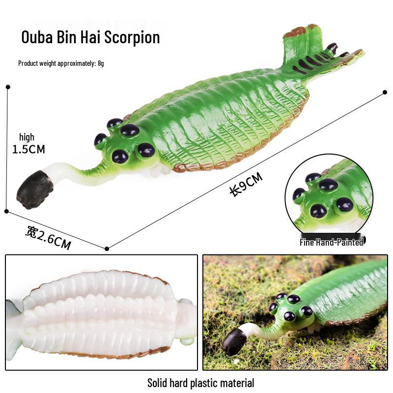 Marine Animal Simulation Models: Jellyfish, Octopus, Sea Shrimp, Sea Anemone, Squid, Horseshoe Crab, Crayfish, Arrowhead