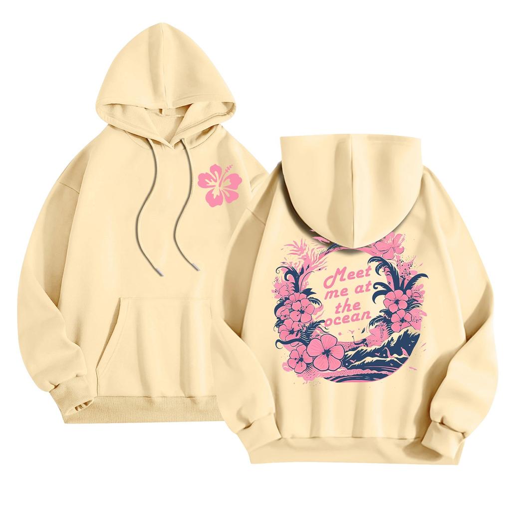 Hooded Sports Tracksuit Unisex Running Outfits Long Sleeve Pullover Hoodies Sweatshirt