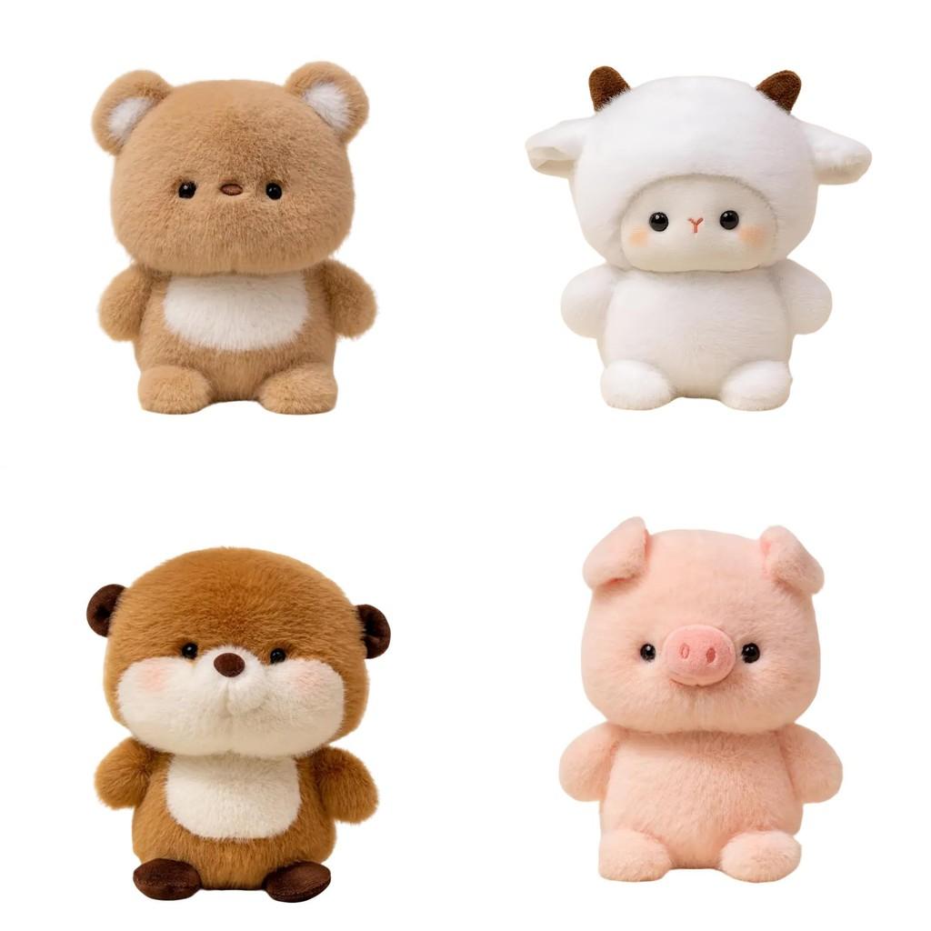 Выдра Медведь Овца Свинья Слон Пингвин Плюшевая игрушка Мягкая игрушка Кукла Украшение