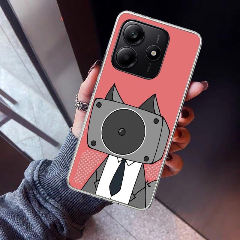S-Skibidi Toilet Mobile Cell Phone Case For Xiaomi Redmi Note 10 11 12 13 14 15 Pro Plus 11S 12S 14S 11T 11E 10S Soft TPU Back C