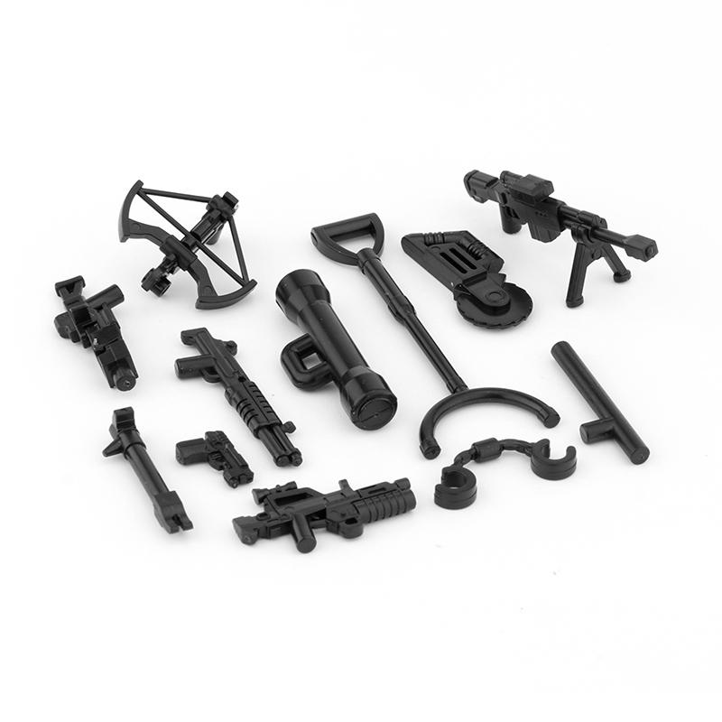 Военная Модель Бронированный Автомобиль SWAT Машина Оружие Армейский Солдат Полиция Бандит Пулемет Строительные Блоки Фигурка Кирпичные Игрушки