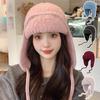 Осень И Зима Способная Защитить Уши Теплая Шапка-Ушанка Женская Универсальная Вязаная Шерстяная Шапка