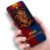 Испания Национальные Флаги Черный Чехол для Телефона Для Huawei P10 P20 P30 P40 Lite P50 P60 Art P50E P Smart Z 2018 2020 2021 Pro 2019