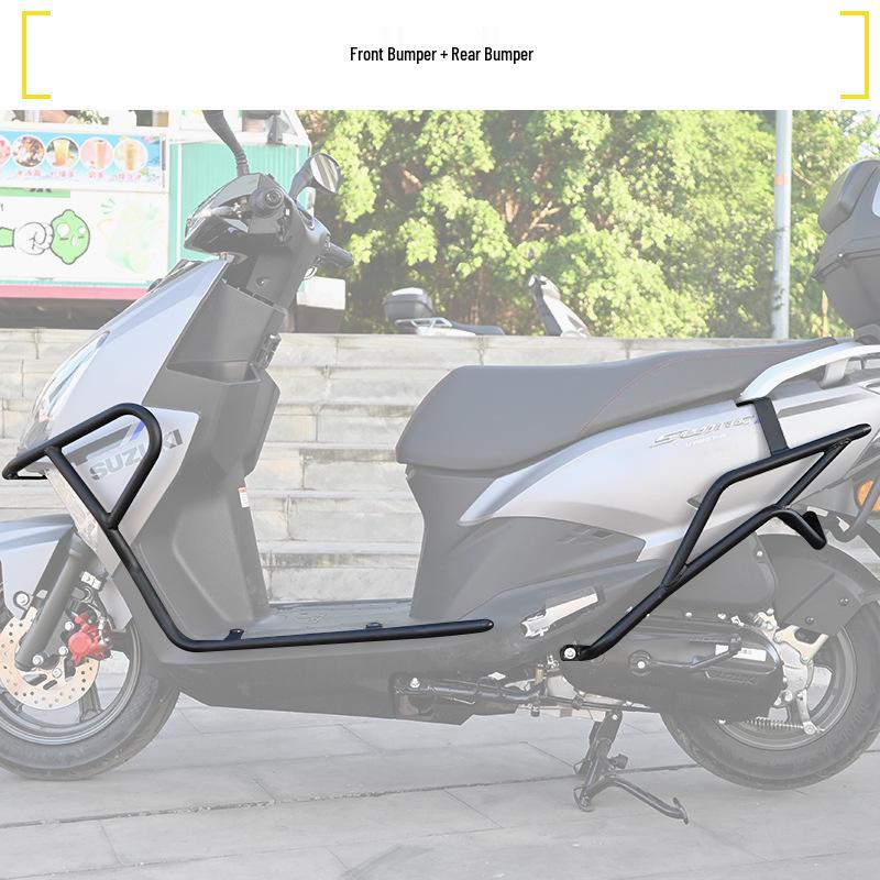 Легкий Мотоцикл Suzuki UY125 Противоударный Бампер и Опора для Багажника
