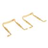 Portable Violin Chinrest Chin Rest Screw Clamp Fiddle Parts Brass Pats DIY Fittings Gold