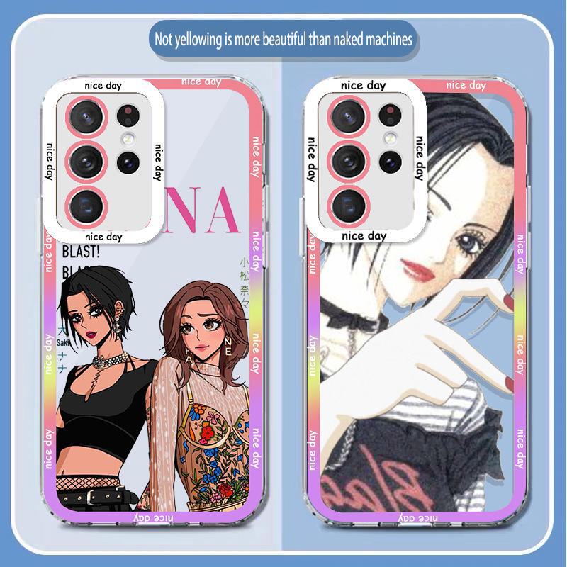 Чехол-книжка Samsung S24PRO Bixin Beauty Plus Anime 21 с защитой от падений и прозрачным покрытием для S22 — подходит для Samsung Galaxy.