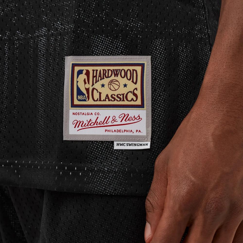Баскетбольная майка Mitchell & Ness Унисекс TMTK5281-MHEYYPPPBLCK