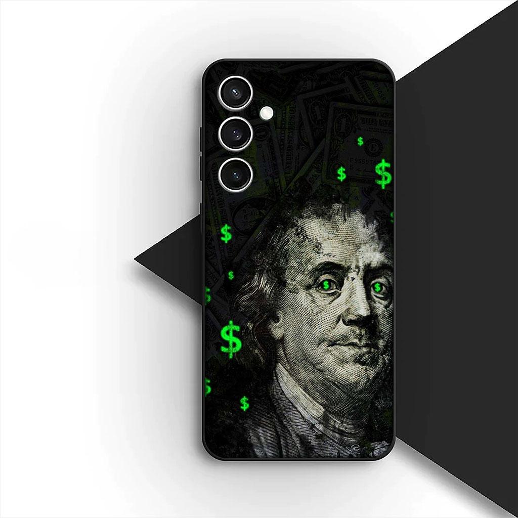 Money 100 D-Dollars 1 Phone Cover Soft Case for Samsung Galaxy S10 S8 S9 Plus A33 A34 A31 70 A71 A72 Note 20 9 8 S10E Casing