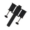 Pickup Flagpole Mount Firm Support Steel Universal Truck Flagpole Holder for Most Pickups Black