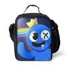 Изотермическая сумка для ланча Roblox Rainbow Friends для детей, водонепроницаемая и большой вместимости