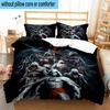 3PCS Assass Warrior 3pcs Bedding,Including 3PCS Duvet Cover And 2pcs Pillowcases Perfect for Christmas,Ideal for Bedroom, Dormitory