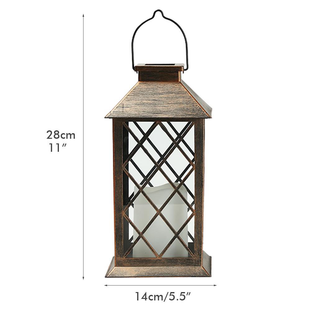 Светодиодная солнечная лампа-свеча, садовая беспламенная лампа, водонепроницаемые уличные садовые светильники, декоративные светильники