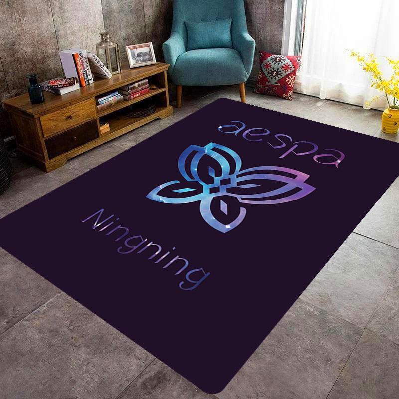 Vibrant Winter Vibes carpet floor mats printing Room Fashion Doormat