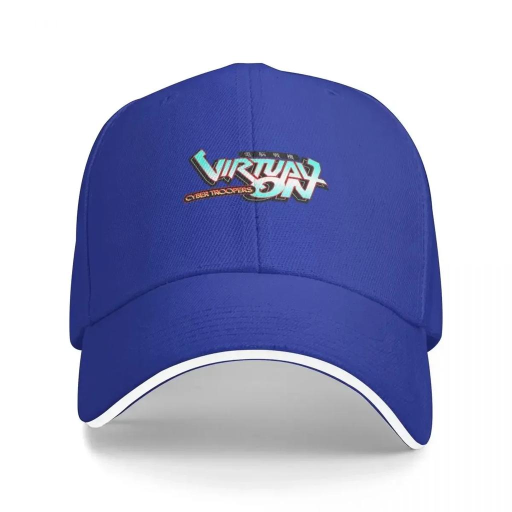 Virtualon Cyber Troopers Logo Essential TShirt Baseball Cap Hood Big Size Hat Beach Outing hiking hat Womens Unisexs