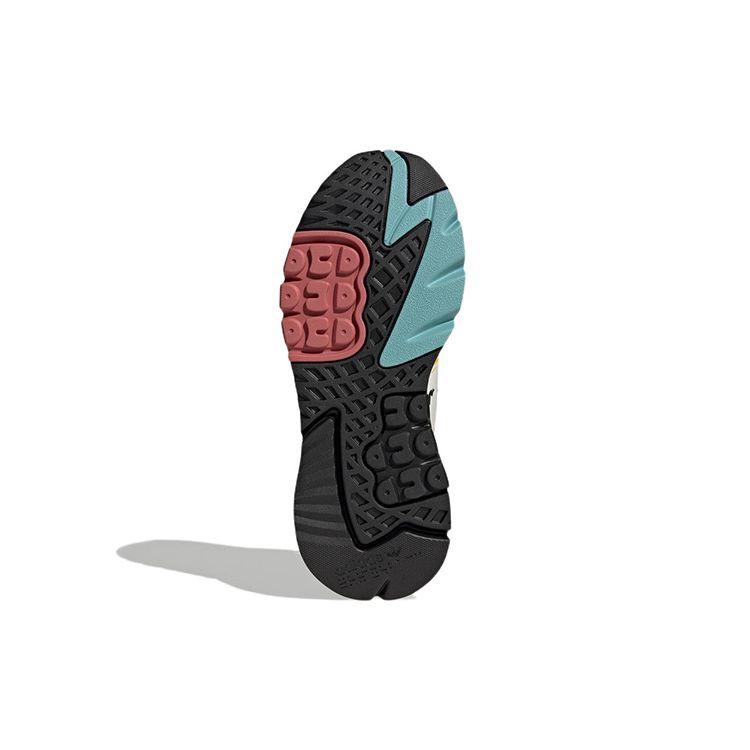 Adidas Originals Nite Jogger Retro Versatile Sports Non-Slip Durable Low-Top Lifestyle Casual Shoes Unisex Sneakers White HP2331