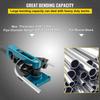 Pipe Bender 3/8 to 1 Inch Pipe Tubing Bender Tube Bender 10 to 25mm Bending Formers Pipe Bender Set 7 Round Dies Size for Copper Brass Aluminum