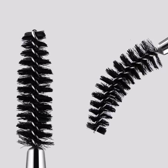 Набор кистей для бровей с двойной головкой, 3 шт., спиральная коническая кисть для макияжа глаз, пластиковая ручка, кисть для ресниц, профессиональная расческа для ресниц, инструмент для бровей