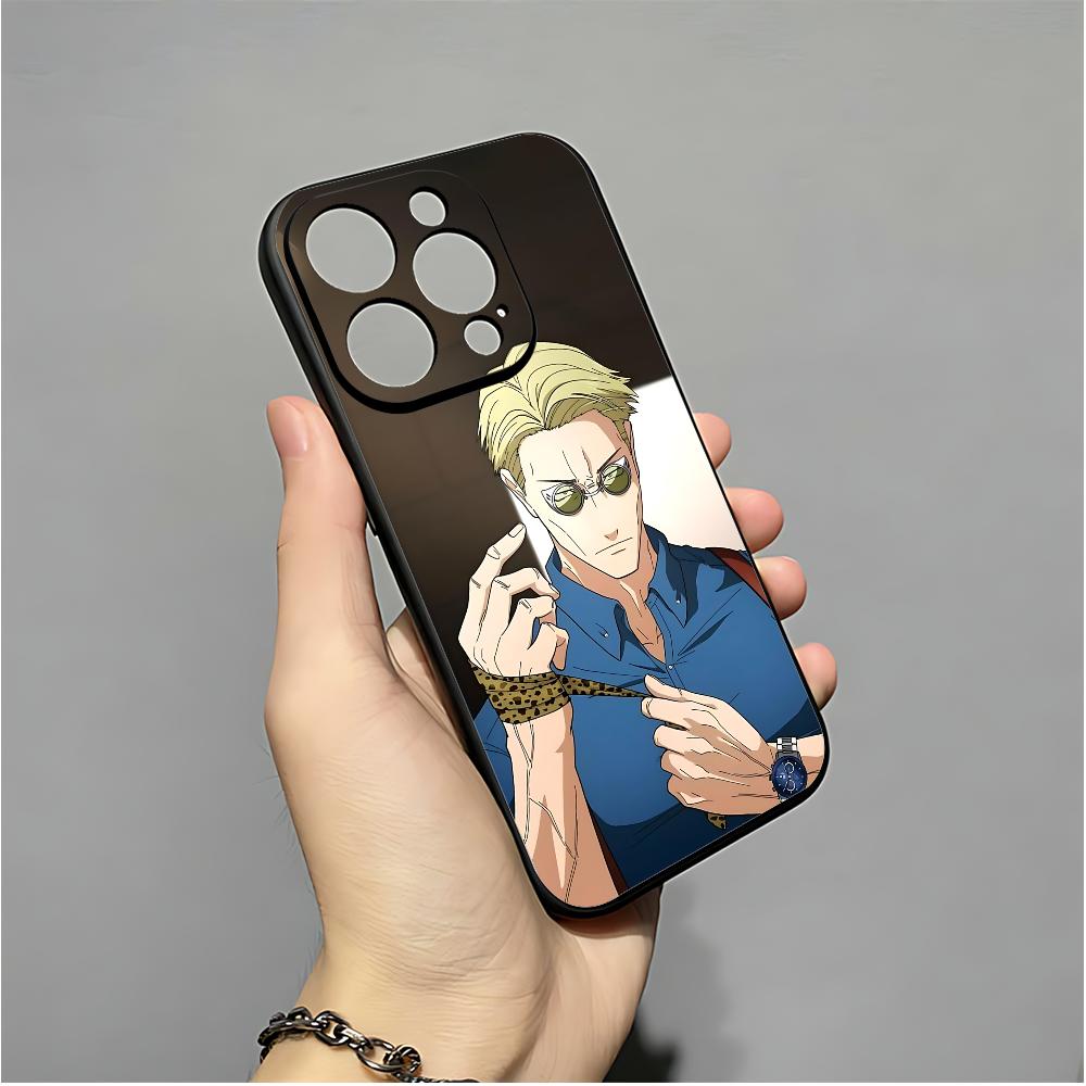 Чехол для телефона Kento T-Nanami J-Jujutsu K-Kaisen Для IPhone 16,15,14,13,12,11,XS,XR,X,8,7,Pro,Max,Plus,mini Силиконовый Черный Чехол