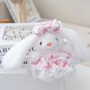 Fluffy Princess Cartoon Skirt Rabbit Doll With Pp Cotton Filling For Gifts