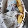 Детское пеленальное одеяло Хлопковое банное полотенце Шесть слоев Марля Кружево Пеленальный кокон для новорожденного Одеяло Детские товары Накидка на коляску