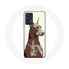 Coque - Maniacase - Samsung Galaxy A32 4G - Silicone - Doberman - Souple