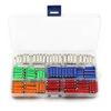 200Pcs 5A/8A/10A/16A/25A Torpedo Shape Car Vehicle Fuses Kit with Plastic Box