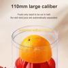 Портативная соковыжималка большого калибра, экстрактор апельсина и лимона, отделение шлака, автоматическое спиральное замешивание, медленный выталкиватель, перезаряжаемый