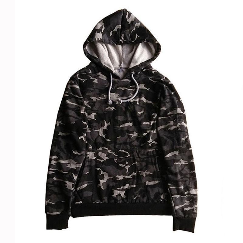 Unisex Hooded Sweatshirt Thick Fleece Lined Oversized Pullover Winter Casual Wear