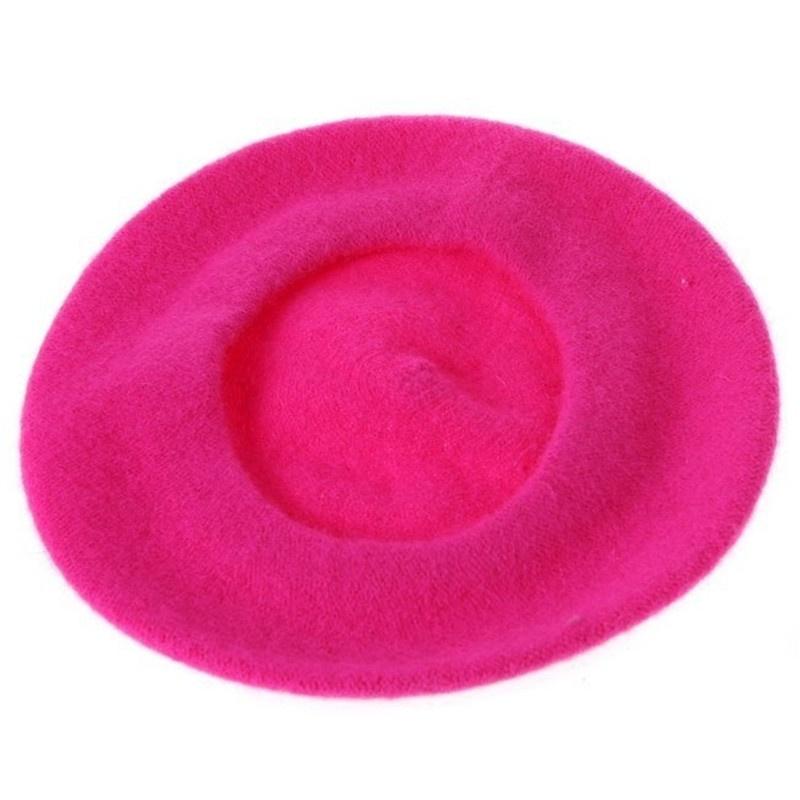 Детские теплые шерстяные шапки, берет, шапка-бини, лыжная шапка