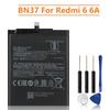 Оригинальный высококачественный аккумулятор BN37 для Xiaomi Redmi 6 Redmi 6A 3000 мАч