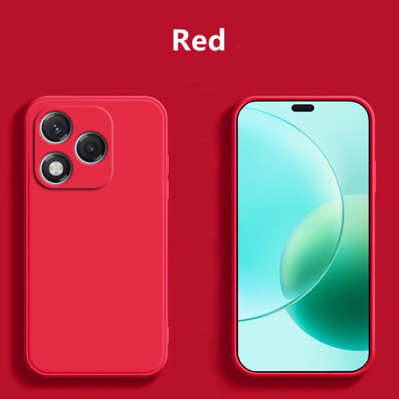 For Honor 400 Lite Case For Honor 400 Lite Cover Original TPU Luxury Shockproof Liquid Silicone Protective Phone Cover 400 Lite