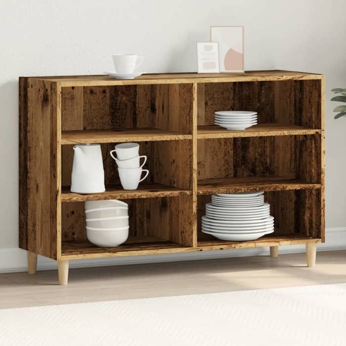 VidaXL Buffet Old Wood 103,5x35x70 Cm Engineered Wood, Cabinet, Cupboard, Side Furniture, Side Cabinet, Furniture of 856450