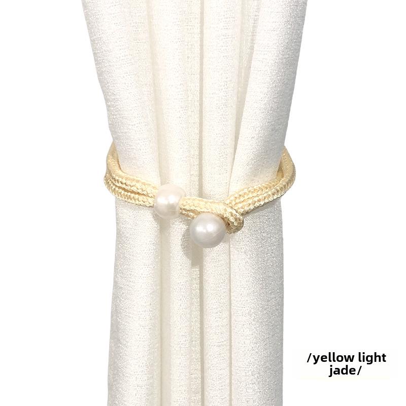 Креативная веревка для завязывания штор с жемчугом — роскошное украшение гостиной