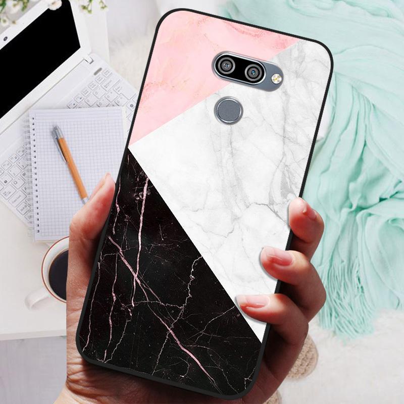 for LG K50 Q60 Case K 50 Soft TPU Silicone Phone Covers for LG Q60 LGK50 K 50 LGQ60 Case Bumper Q 60 Shockproof Coque Cover