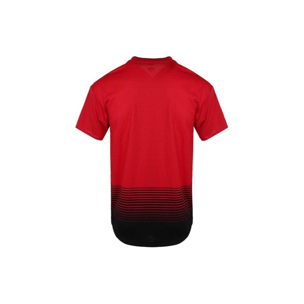 adidas Оригинальная футболка Манчестер Юнайтед 2019 Домашняя Футбольная Футболка Мужская Красная CG0037-