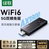 USB-адаптер UGREEN AX1800 WiFi 6 (Китайская версия)