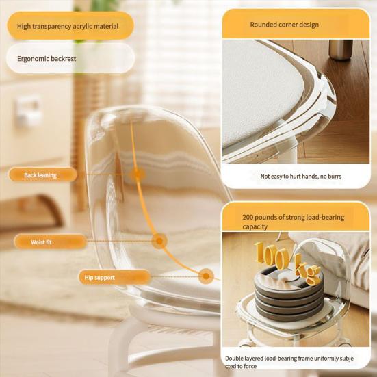 Низкий табурет Yousheng на роликах со спинкой, вращающиеся на 360 градусов колеса, искусственной кожей, подушка, роликовое сиденье, прочный вращающийся мини-стул, табурет для сидения