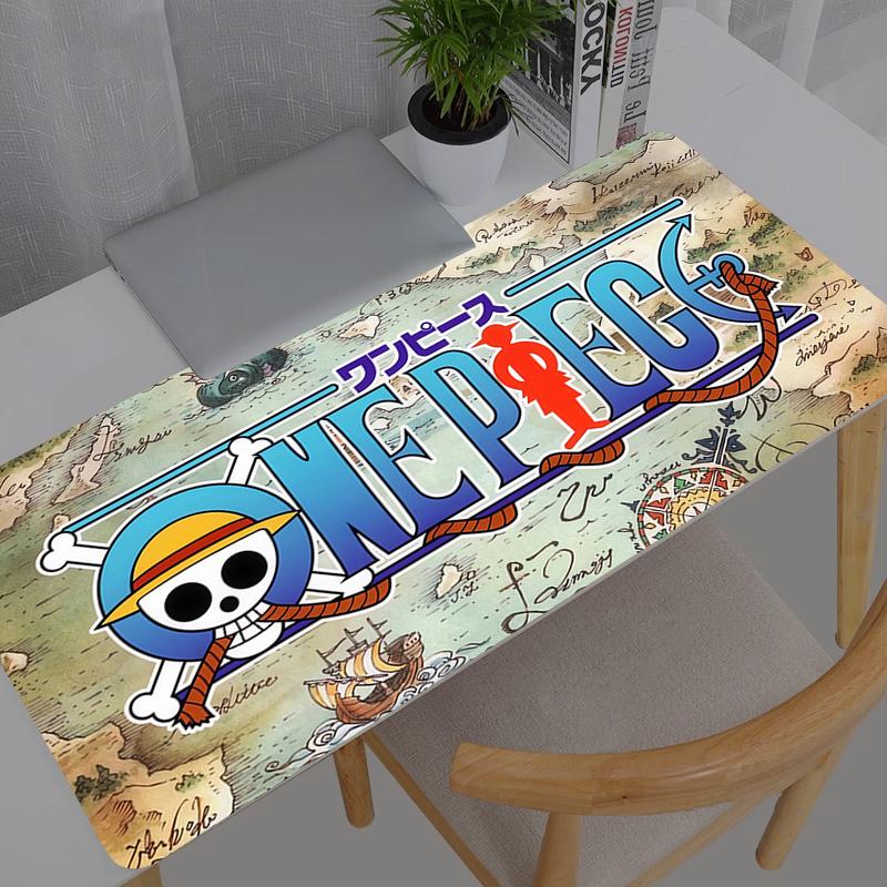 Mouse Pad XL One Piece logo Lockedge Large Gaming Accessories Computer Gamer Keyboard Mouse Mat Desk Mousepad For Csgo