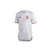 Spain National Team Away Authentic Jersey Men Sports Short Sleeve Soccer Jersey White FI6239